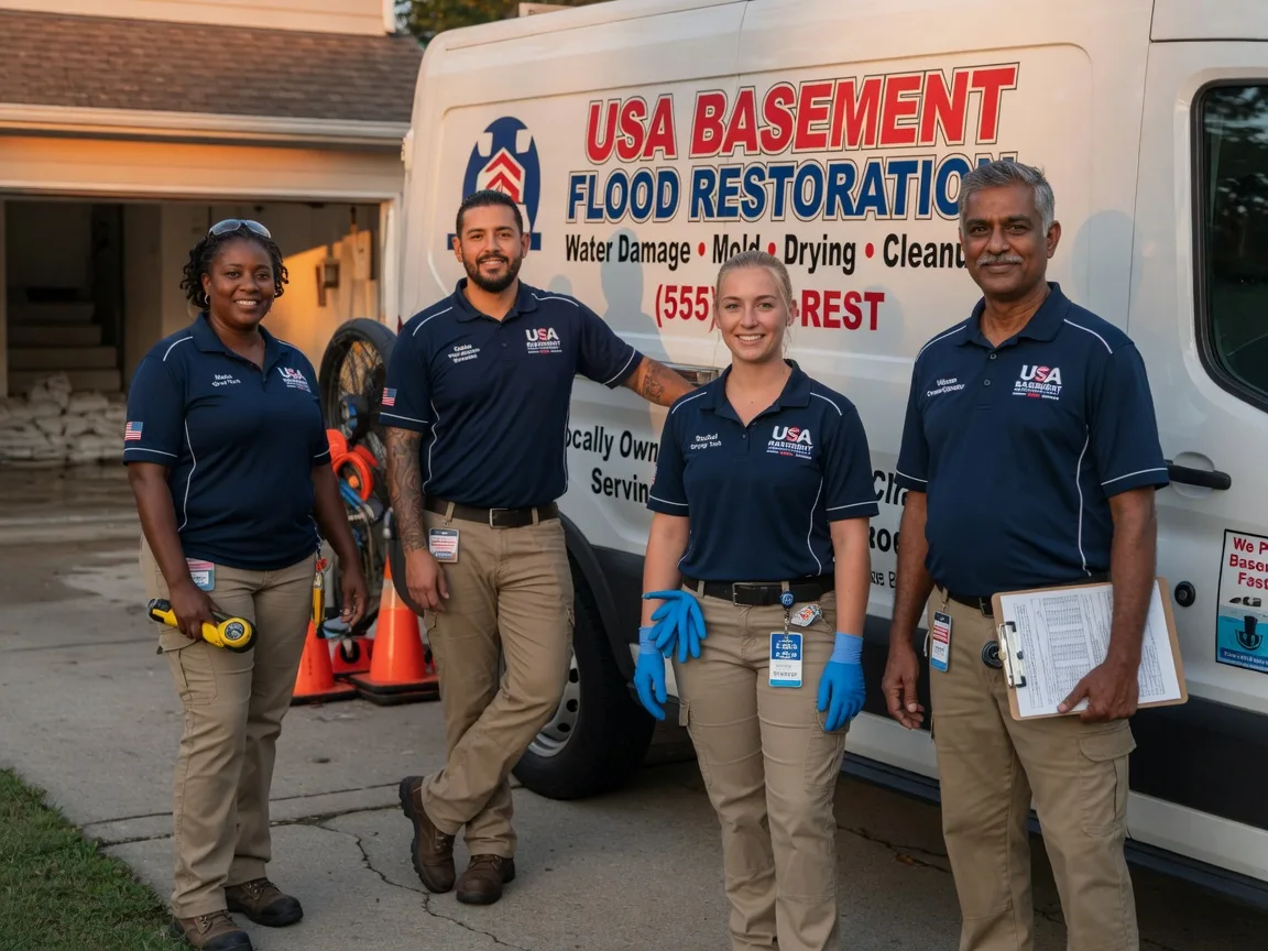 Basement Flood Cleanup company in Nemours, WV