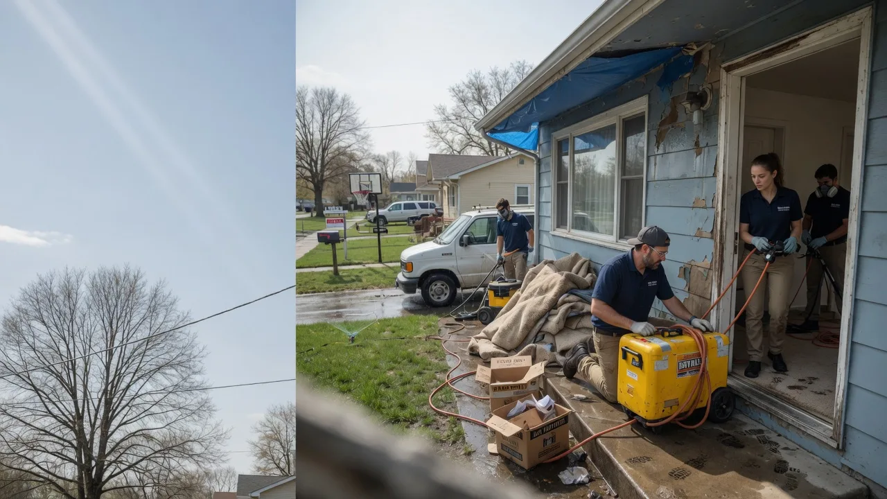 Basement Flood Cleanup in Nemours, WV near me